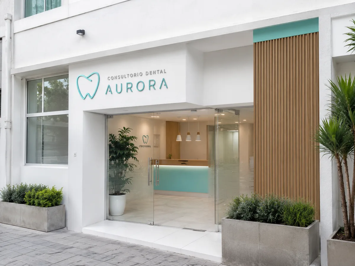 Fachada del Consultorio Dental Aurora