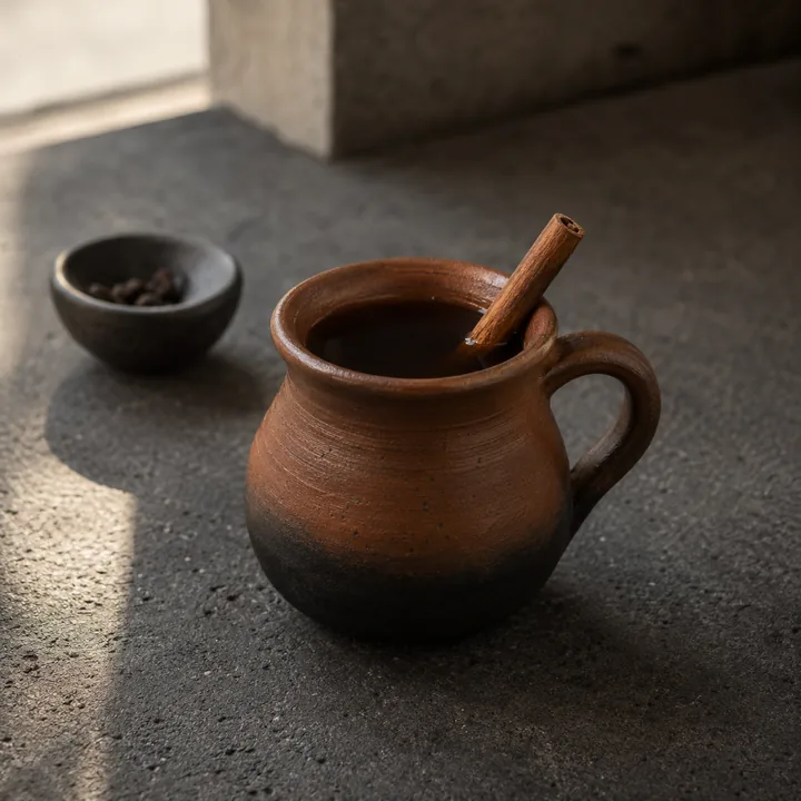 Café de olla en jarrito