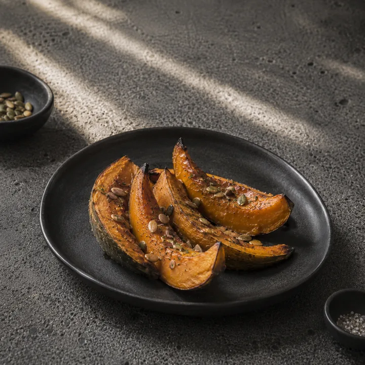 Calabaza de castilla a la brasa