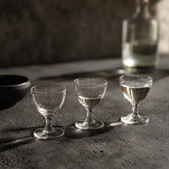 Selección de mezcal de la barra
