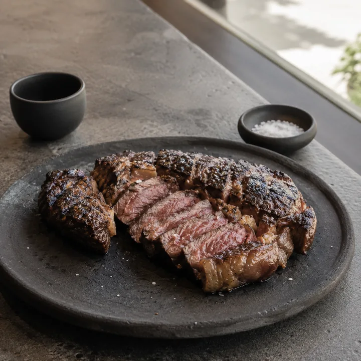 Rib eye a la brasa