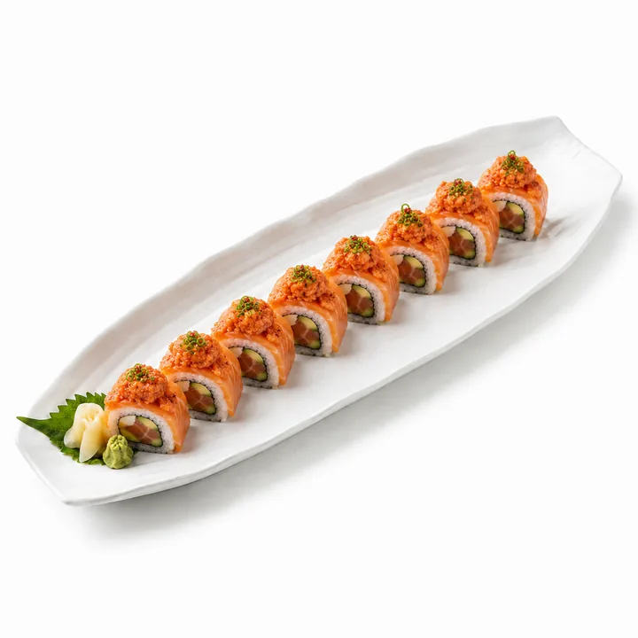 Roll de atún picante